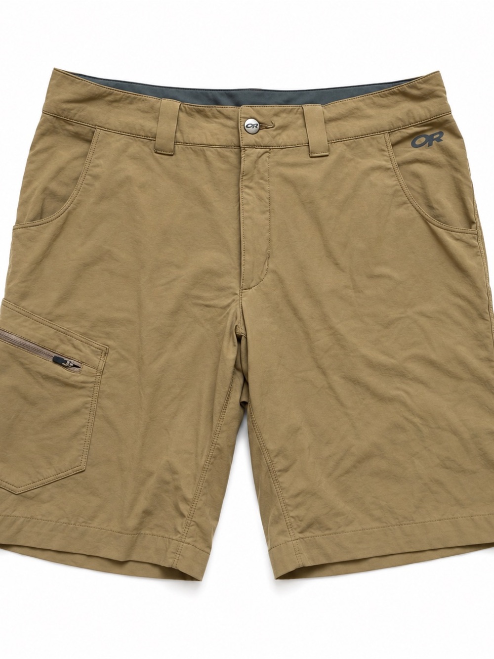 Outdoor Research OR Mens 33 Shorts Tan